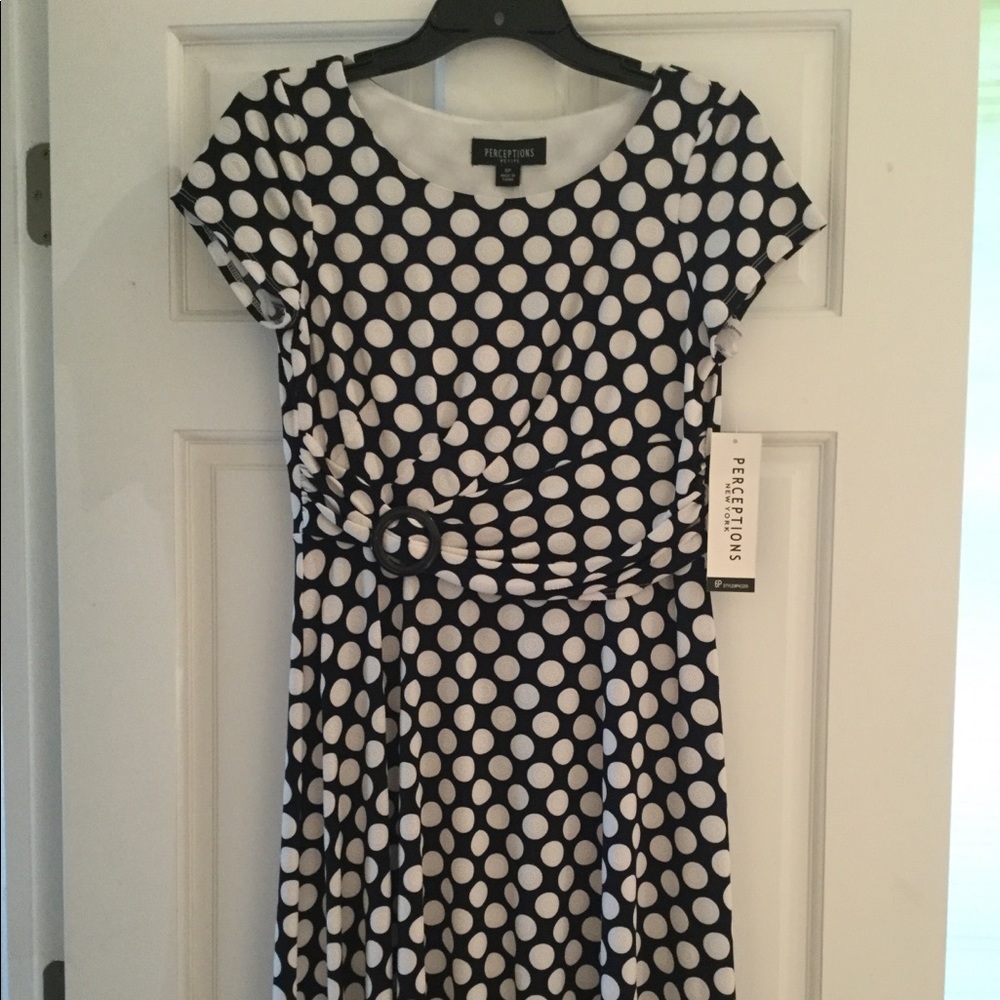 Petite Short-Sleeve Dress